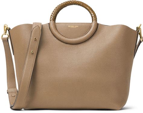 michael kors skorpios market|Skorpios Leather Market Bag .